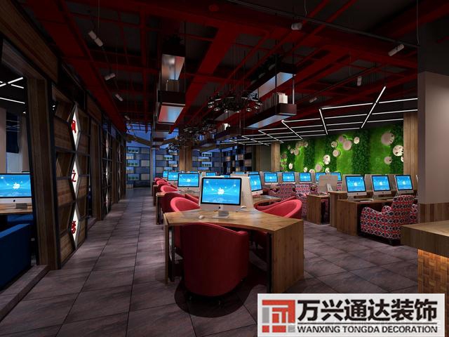 網(wǎng)咖效果圖電競(jìng)網(wǎng)咖效果圖_萬興辦公室裝修公司