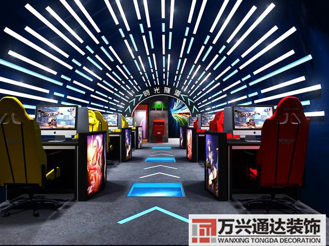 網(wǎng)咖效果圖電競(jìng)網(wǎng)咖效果圖_萬興辦公室裝修公司